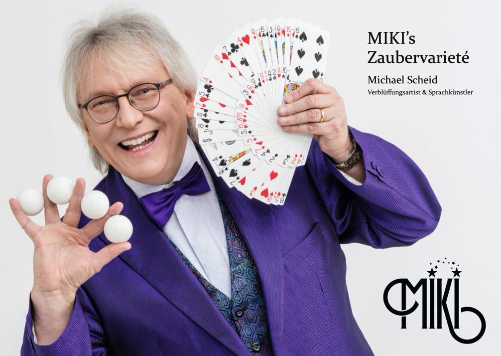 Zaubershow, Zauberer MIKI,